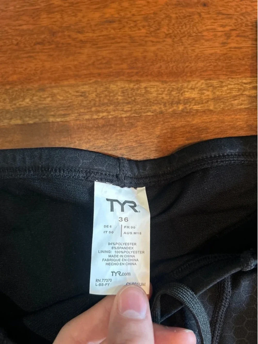TYR Swim Bottoms Size 36